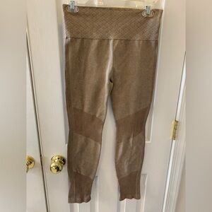 Savvi Fit Costa Tan Seamless Medium Leggings